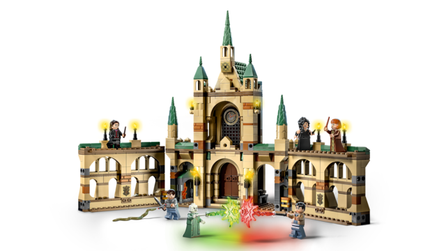 76415 LEGO HARRY POTTER Bitwa o Hogwart zamek z przodu