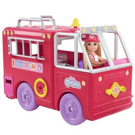 Barbie CHELSEA Wóz strażacki HCK73
