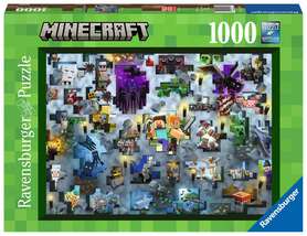 RAVENSBURGER PUZZLE 1000el Minecraft Challenge