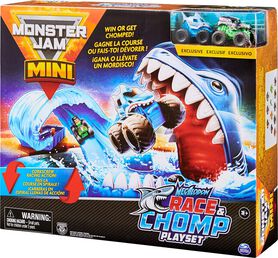 Monster Jam Minis zestaw wyścigowy z rekinem