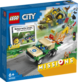 60353 LEGO CITY Misje ratowania dzikich zwierząt