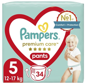 Pieluchomajtki Pampers Premium Care Rozmiar 5 34 szt.