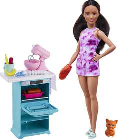 Barbie Kucharka z kotkiem HCD44