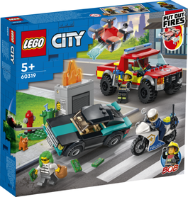 60319 LEGO CITY Akcja strażacka i policyjny pościg