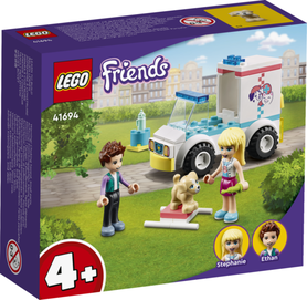 41694 LEGO FRIENDS Karetka kliniki dla zwierzątek