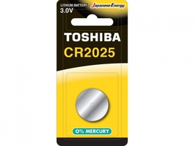 TOSHIBA BATERIA LITHIUM CR2025 3V