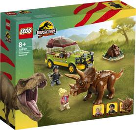 LEGO Park Jurajski Badanie triceratopsa - opakowanie