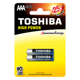 TOSHIBA BATERIA LR03GCP HIGH POWER  