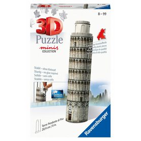 RAVENSBURGER PUZZLE 3D Mini Krzywa Wieża Pizza