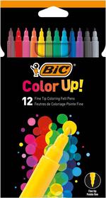 BIC Flamastry Color Up 12 kolorów