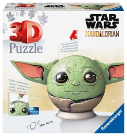 RAVENSBURGER PUZZLE 3D Star Wars Grogu Kula 72 el