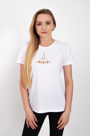 T-shirt damski Radomianka biały