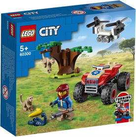 60300 LEGO CITY Quad ratowników dzikich zwierząt