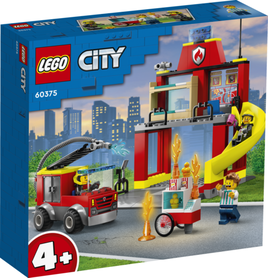 60375 LEGO CITY Remiza strażacka i wóz strażacki