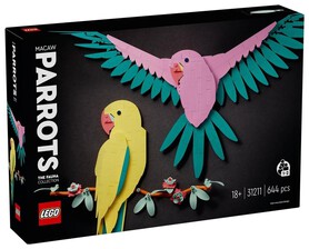 31211 LEGO ART Kolekcja zwierząt papugi ary