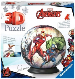 RAVENSBURGER PUZZLE 3D Kula Marvel Avengers 72 el