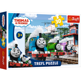 TREFL Puzzle 30el Tomek i Przyjaciele