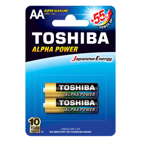 TOSHIBA BATERIA LR6 ALPHA POWER B2