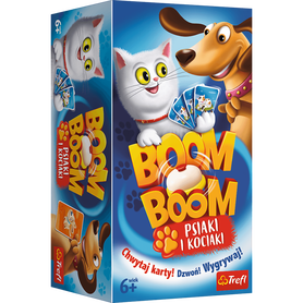 TREFL Gra Boom Boom Psiaki i kociaki