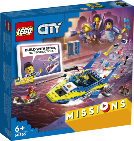 60355 LEGO CITY Śledztwa wodnej policji (1)