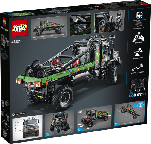 42129 LEGO TECHNIC Ciężarówka Mercedes-Benz Zetros (3)