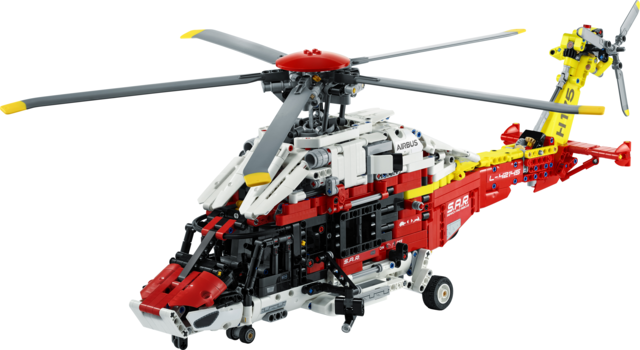 42145 LEGO TECHNIC Helikopter ratunkowy AirbusH175 (2)