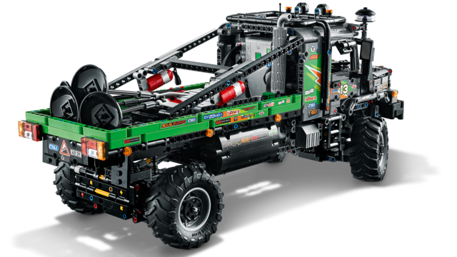 42129 LEGO TECHNIC Ciężarówka Mercedes-Benz Zetros (6)