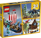 31132 LEGO CREATOR Statek wikingów i wąż z Midgardu
